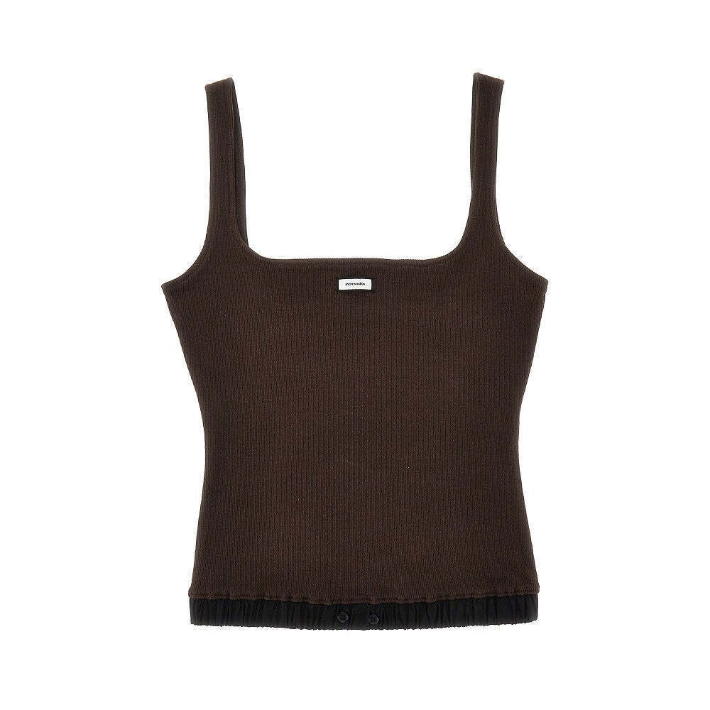 Entire Studios Lounge Rubbed Tank Top